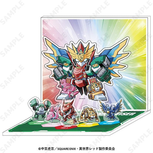 戦隊レッド 異世界で冒険者になる アクリルジオラマスタンド